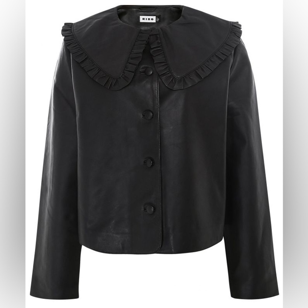 Rixo Debbie Leather jacket
